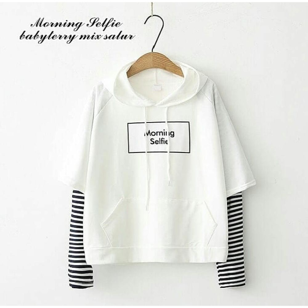 ✅✅  Morning Selfie Sweater Wanita On Stock