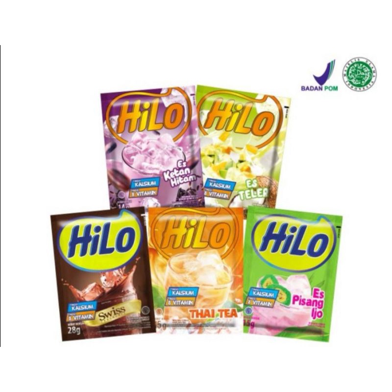 

Hilo RENCENG 10 Sachet Minuman Bubuk Swiss Chocolate Pisang Ijo Thai Tea Ketan Hitam Es Teler Teh Tarik Chocolate Mint