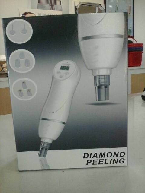 Portable diamond peeling dermabrasi vacum comedo pembersih komedo