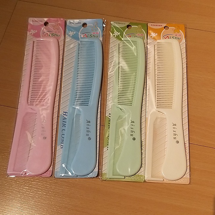 Sisir Rambut AiShu (1set 2pc) / Sisir Fashion AiShu / Sisir Rambut isi 2 Besar Dan Kecil AiShu