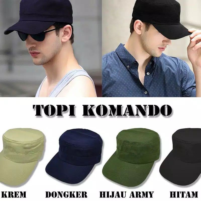 TOPI KOMANDO ORIGINAL