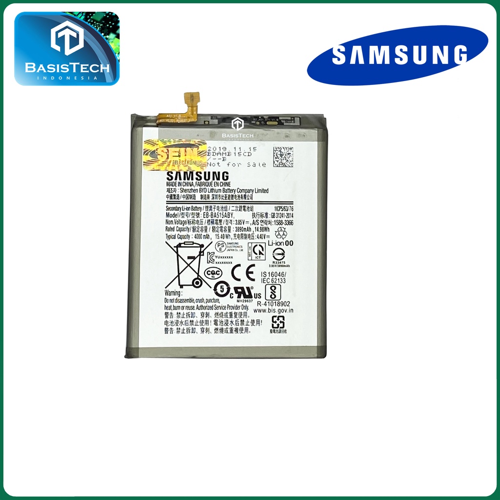 BATERAI SAMSUNG A51 - A515 - A515F - EB-BA515ABY - ORI