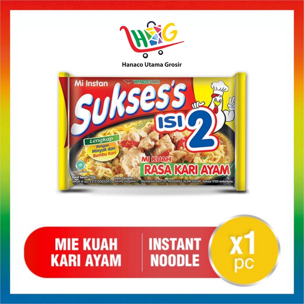 

Mie Suksess Kari Ayam 112 gr