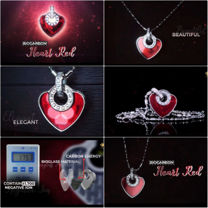 Biocarbon MCI Heart Red