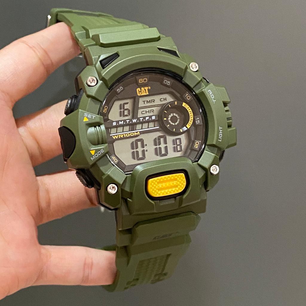 JAM TANGAN PRIA CATERPILLAR CAT A1.137.23.241 DIGITAL ARMY ORIGINAL