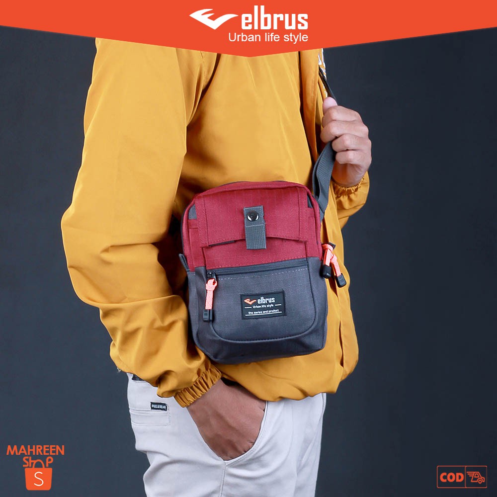 ELBRUS - Tas Slingbag Pria Tas Selempang Pria Original | TL 510