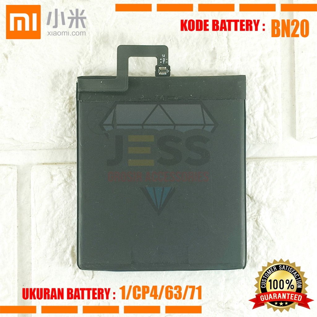 Baterai Battery Original Xiaomi BN20 BN-20 For Tipe HP MI 5C - MI5C - 2016089