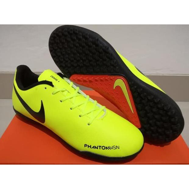FUTSAL SHOES ORIGINAL GRADE SEPATU FUTSAL NIKE PHANTOM VSN ACADEMY SAFETY YELLOW - TURF KUALITAS