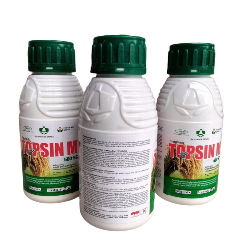 Topsin 500 SC 500ml Fungsida Cair Dari Petrokimia Kayaku Gresik