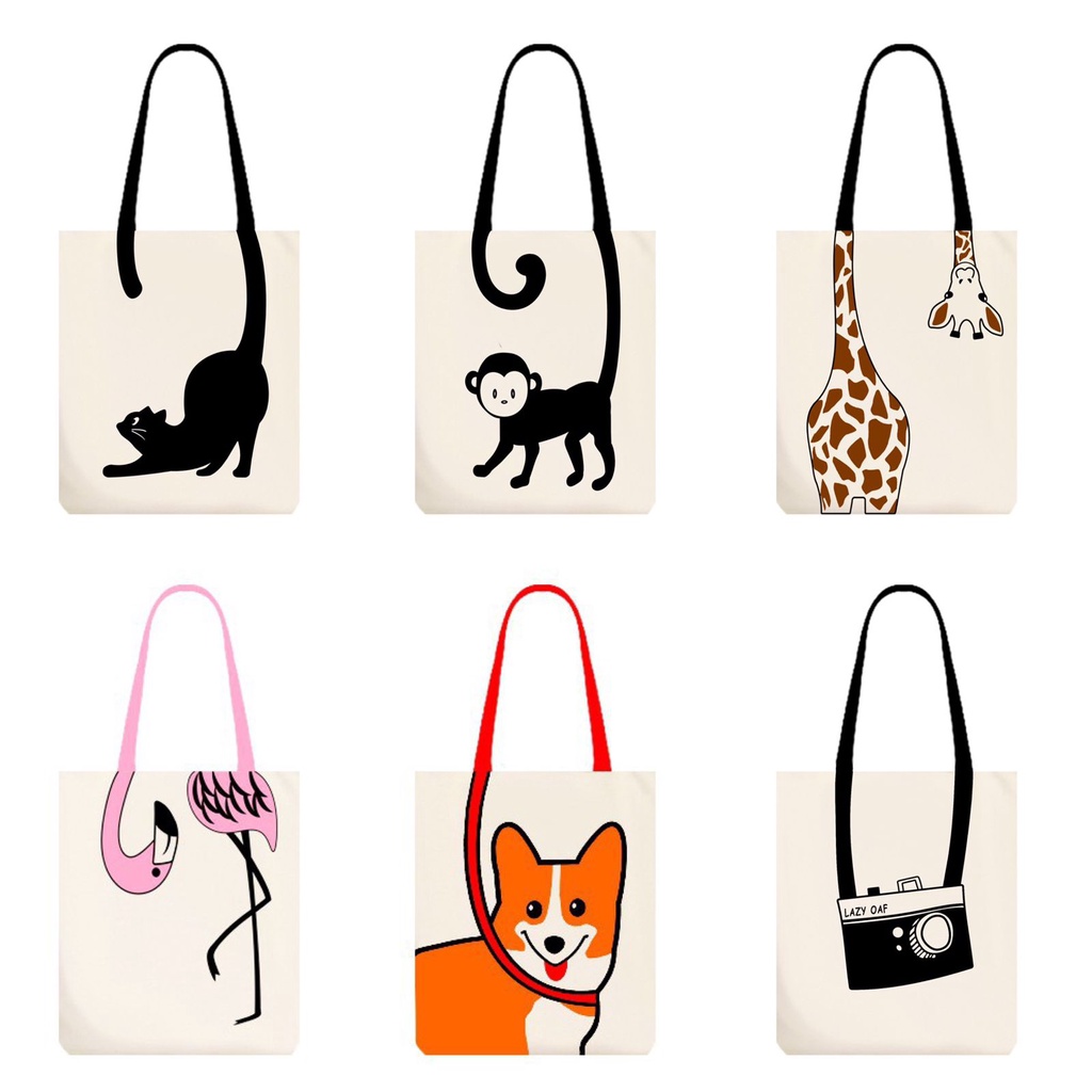 SANSURBAGS TOTEBAG FALONE - Tote Bag Kanvas Totebag Printing Wanita Murah