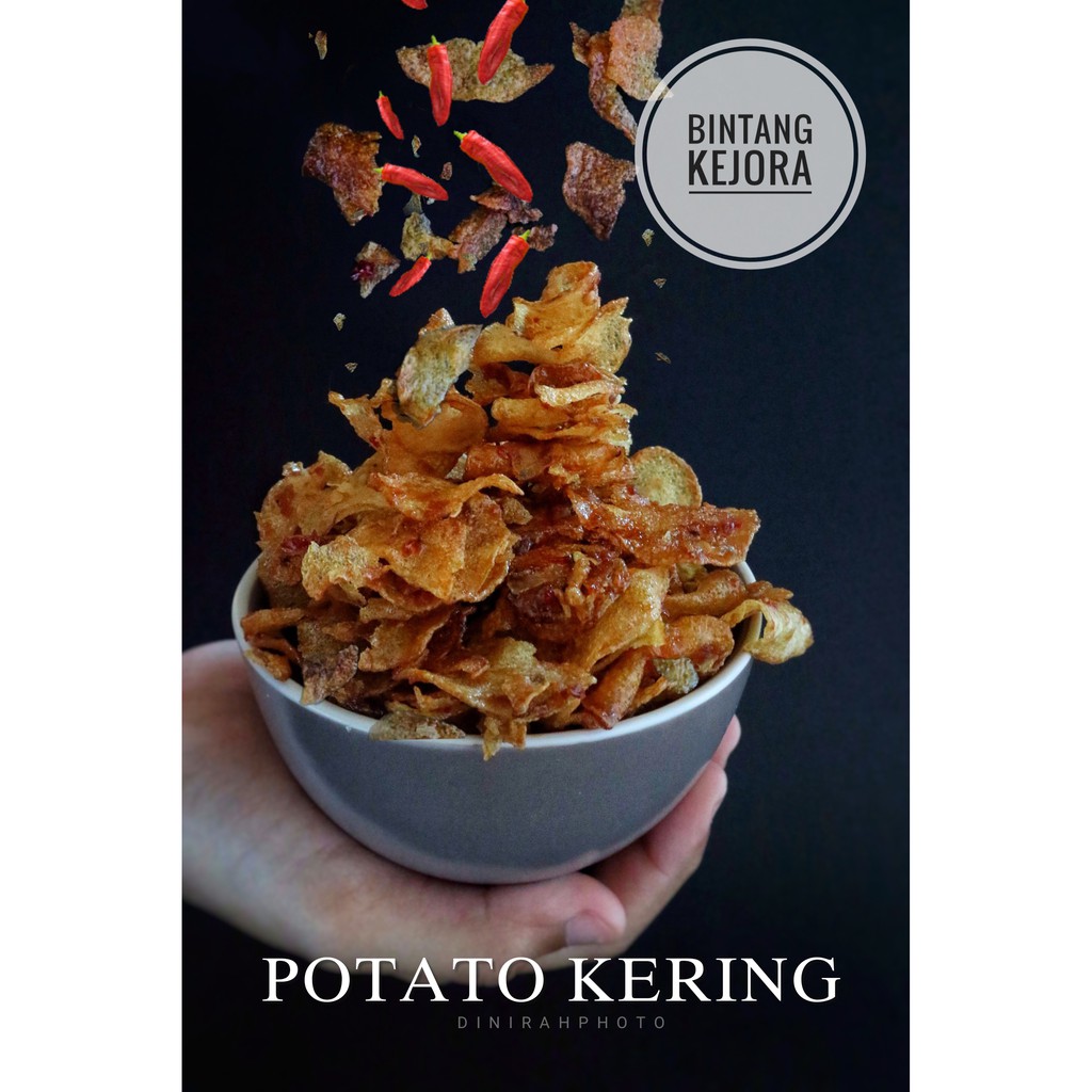 

KERIPIK POKER (POTATO KERING) HAND MADE BINTANG KEJORA