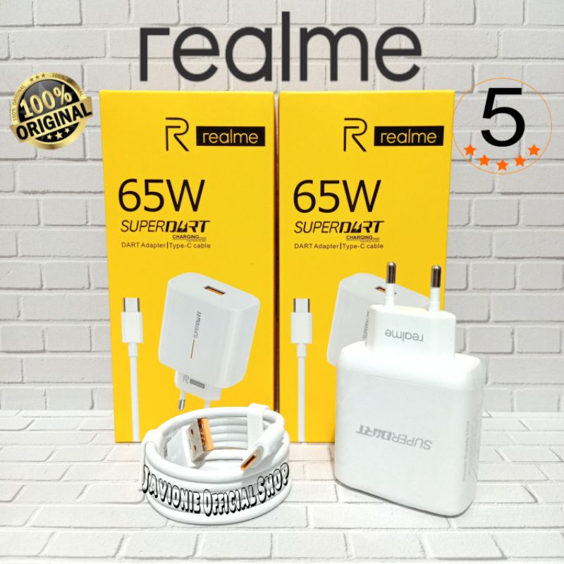 Charger Casan Cas Realme Narzo 20 50 5G Original Super DART VOOC Charge 33W 65W TYPE C