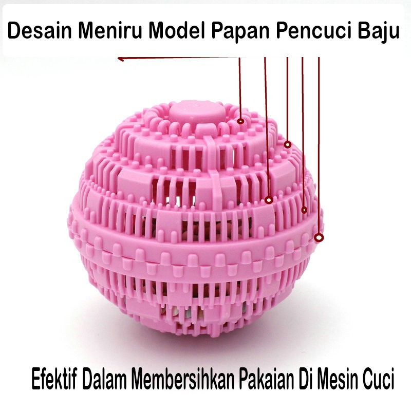 Clean Washing Ball Bola Mesin Cuci