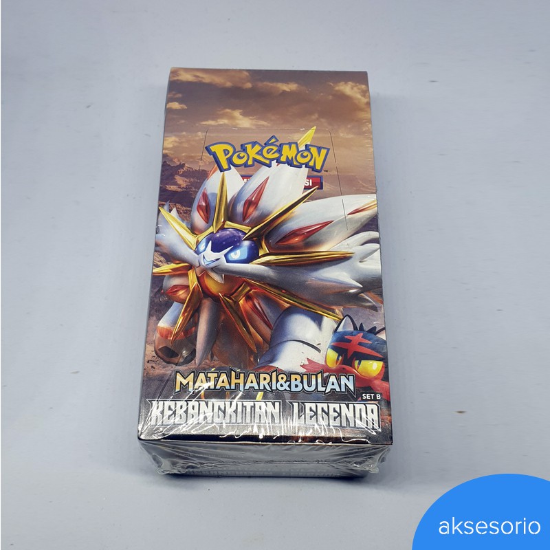 [PROMO] Pokemon TCG Indonesia Booster AS2b Set B Kebangkitan Legenda Booster Box Solgaleo