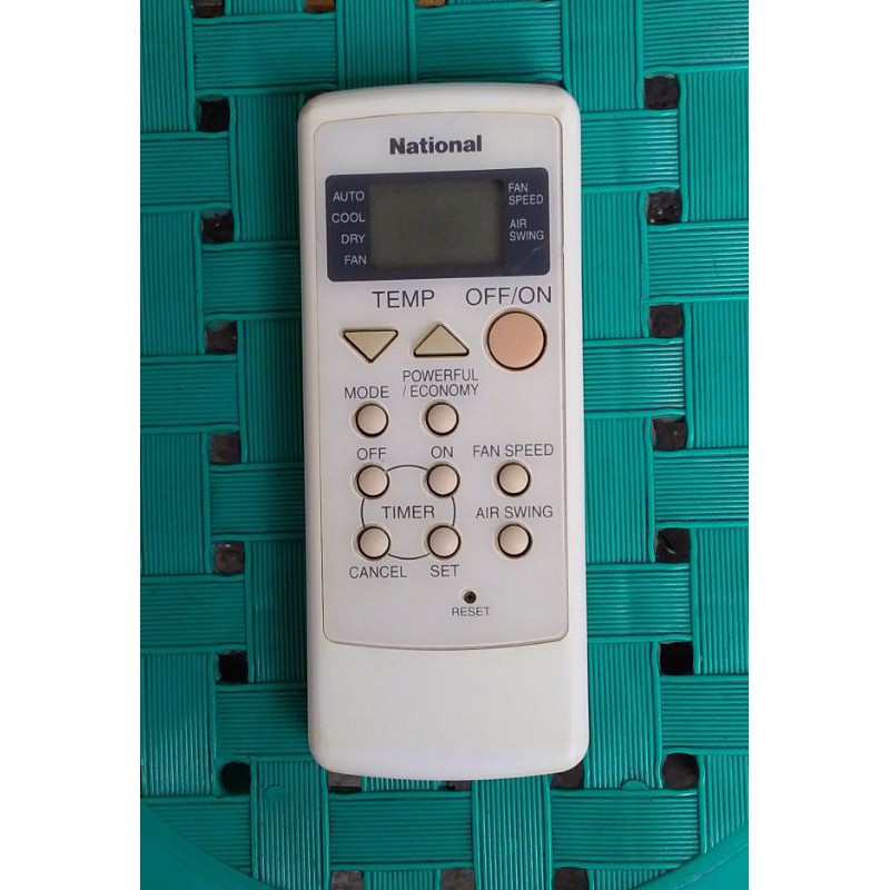 REMOTE AC NATIONAL SERI A75C2347-4342 ORIGINAL