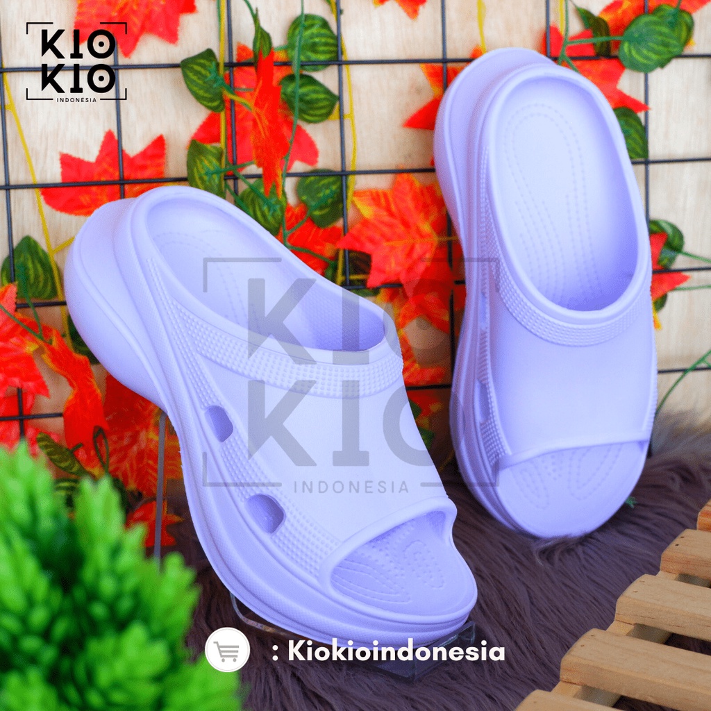 Sandal Wedges Sendal Fuji korean style Anti Slip Anti Air Sendal Rumah