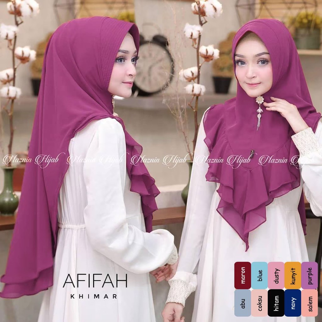 KERUDUNG INSTANT AFIFAH-8