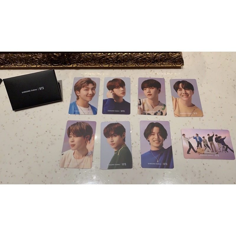 bts samsung photocard official
