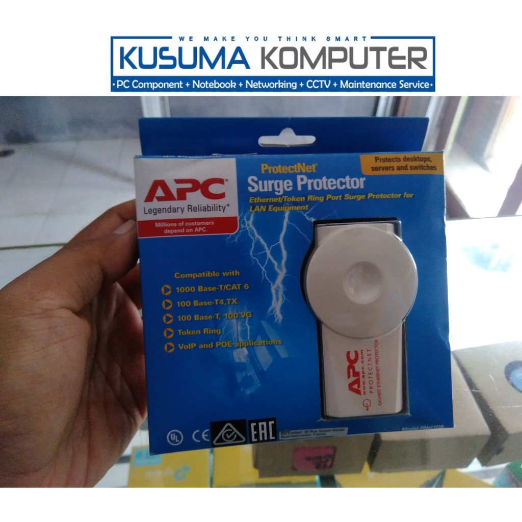 APC Surge Protector seri PNET1GB