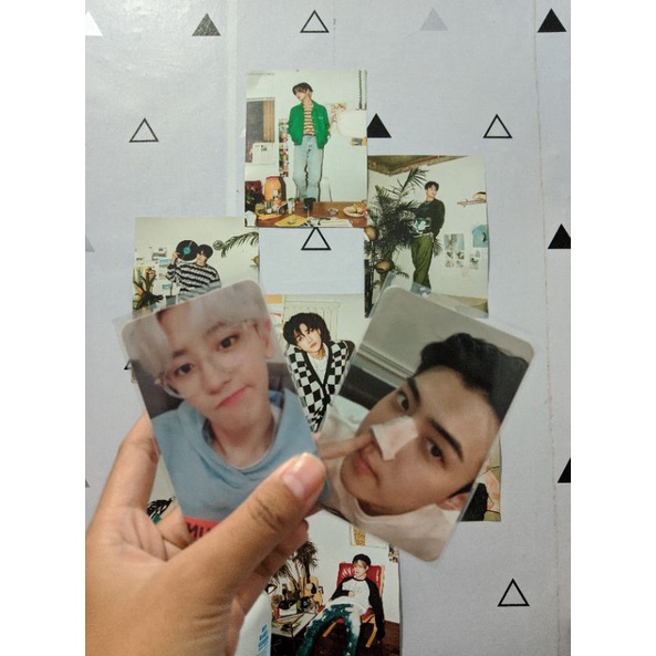 photocard+album set official exo, Sehun what a life+album, Chanyeol(booking)