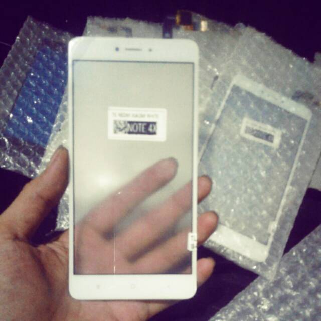 Touchscreen xiaomi note 4x putih