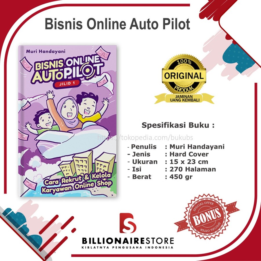 Buku Bisnis Online Auto Pilot Muri Handayani