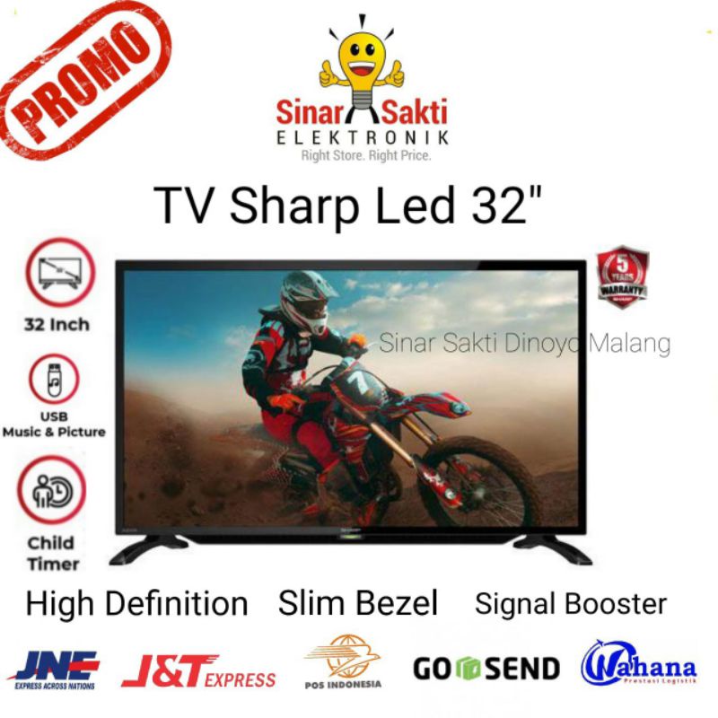 Sharp TV Led 32 inch 32&quot; Aquos HD Garansi resmi C32BA1i