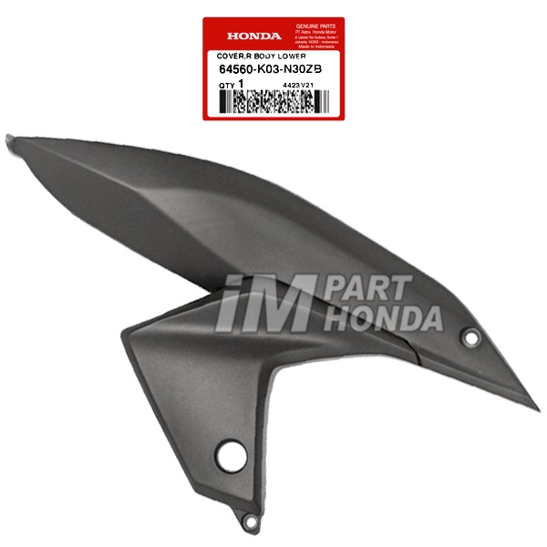 64560-K03-N30ZB Cover R Body Lower Sambungan Body Kanan Revo Fit Fi