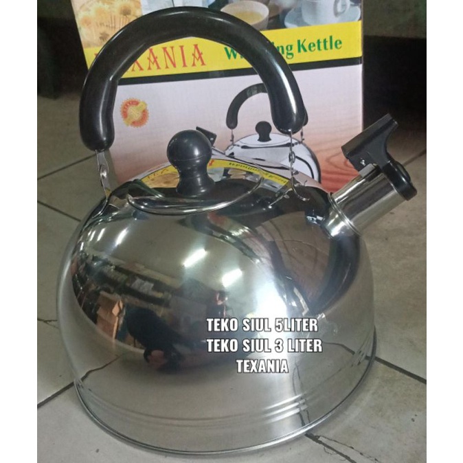 Teko siul stainless steel uk 5 liter texania