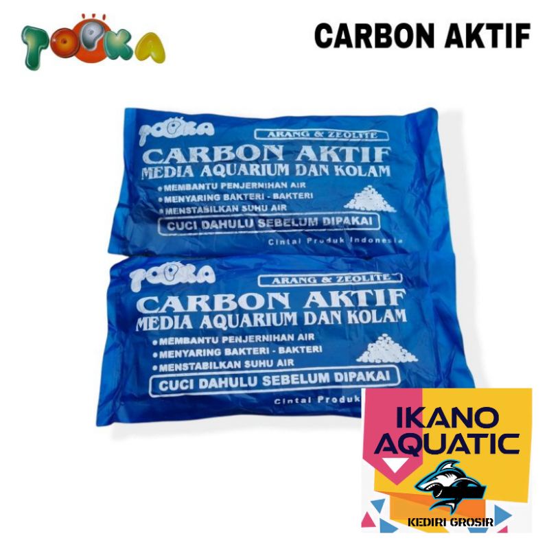 Carbon Aktif Media Filter kolam aquarium