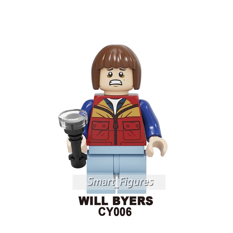 Mainan Action Figure Stranger Things Demogorgon Eleven Joyce Byers Lucas Sinclair CY1001 WM863