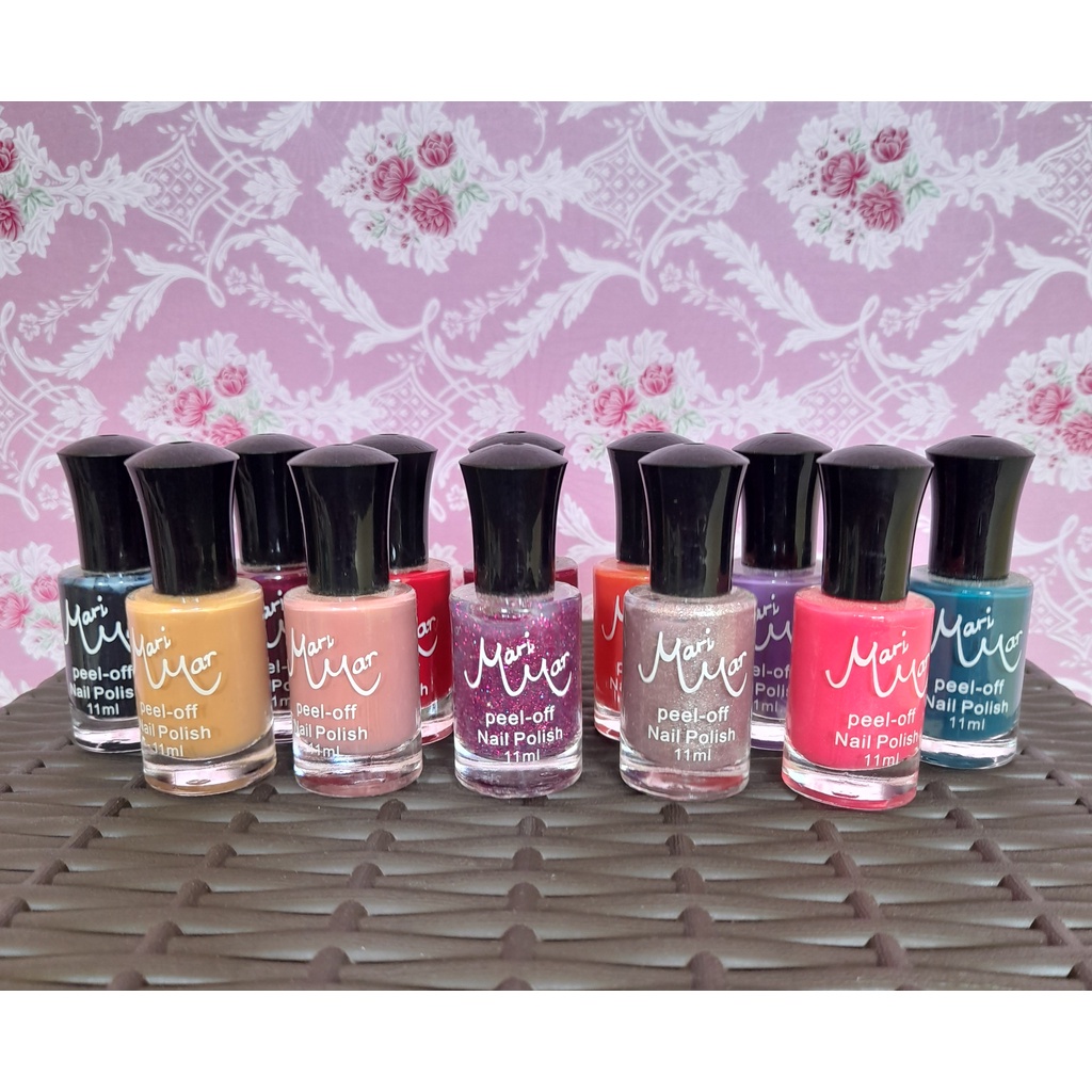 ⭐ BAGUS ⭐ MARIMAR NAIL POLISH PEEL OFF 087 097 11ml | Kutek Cat Kuku