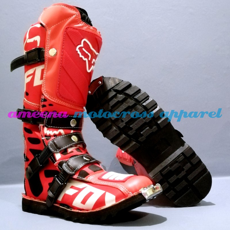 Sepatu Cross Fullprint Besi - Sepatu Trail Motocross - Sepatu MX Adventure - 010