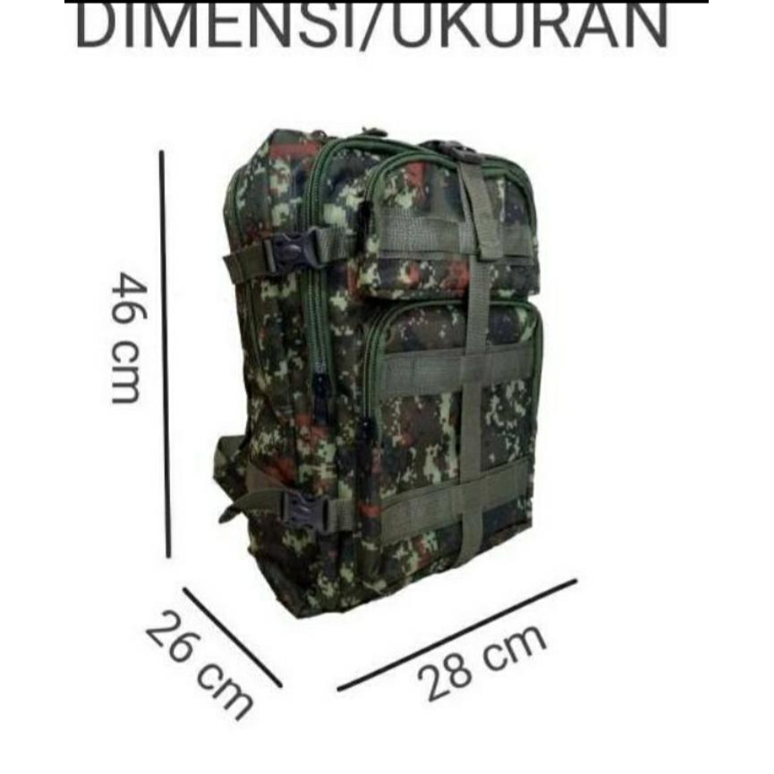 Ransel LIBANON TACTICAL ( HARGA GLOSIR) TAS RANSEL-TAS COWO - TAS TERBARU -TAS MUDIK - TAS TERMURAH