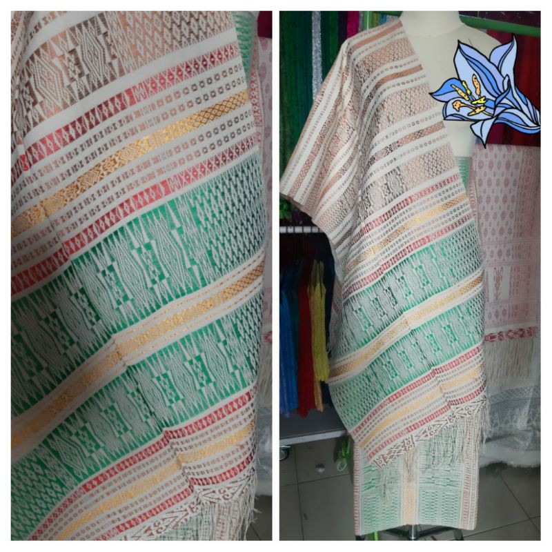 SONGKET TUMTUMAN KLASIK TENUN TANGAN TARUTUNG