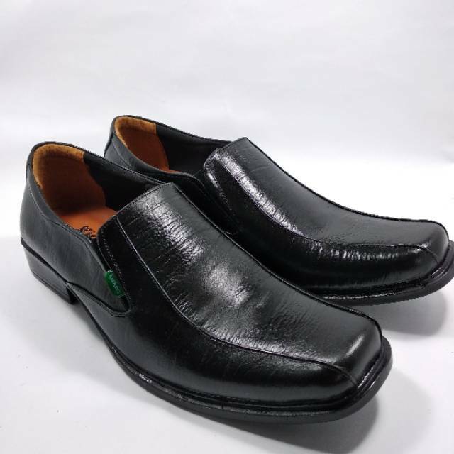 SEPATU PANTOFEL SEPATU FANTOFEL PRIA PANTOPEL SEPATU KULIT PRIA SEPATU KULIT ASLI HITAM FORMAL