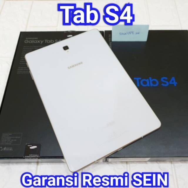 Tablet Samsung Tab S4 10.5 inch Resmi SEIN Original - Unit Bekas Pakai