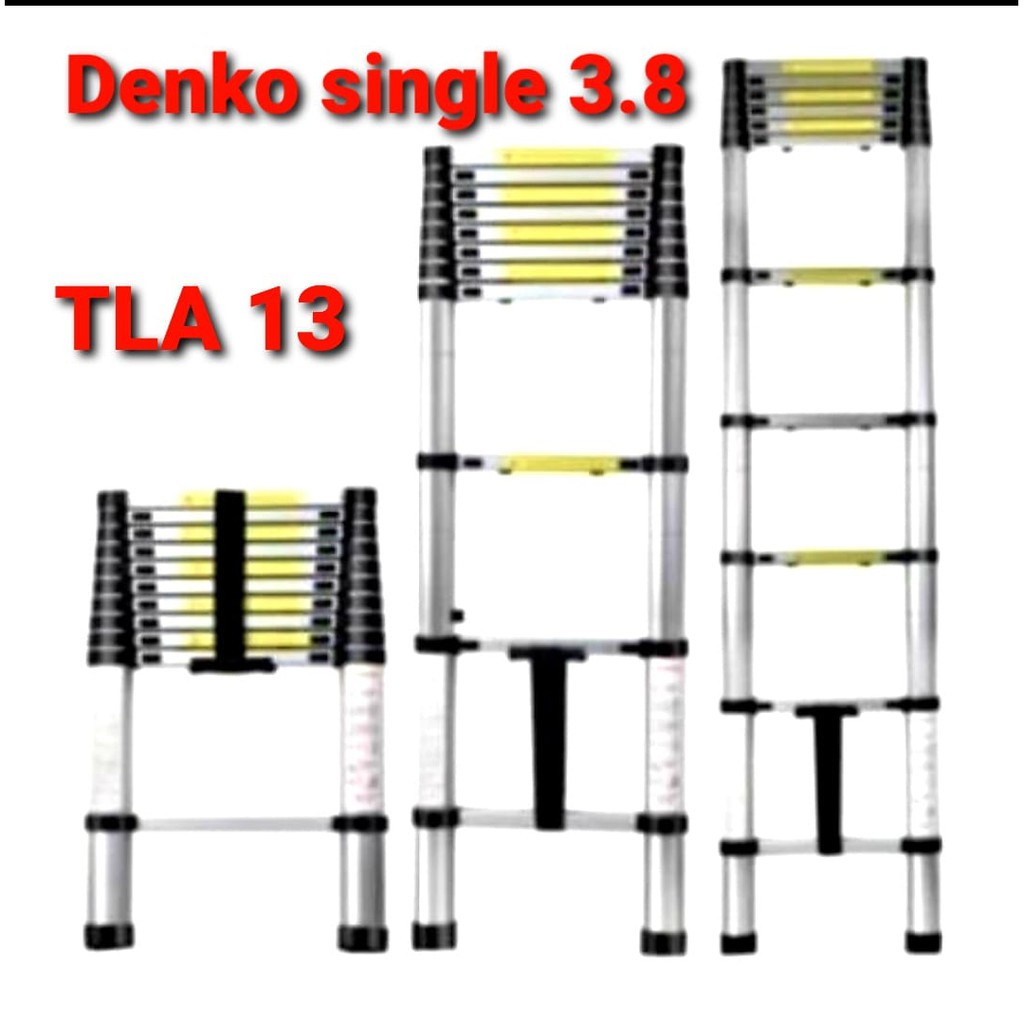 Tangga Teleskopik 3,8 m Telescopic Extension Ladder MOLAR