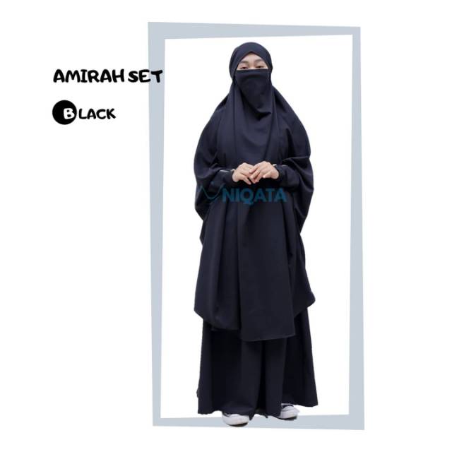 AMIRAH FRENCH KHIMAR SET ROK BY NIQATA