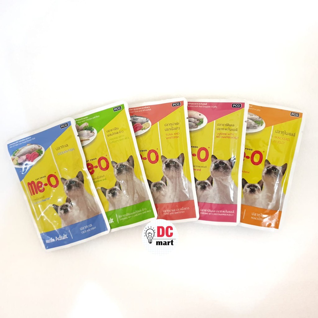 Meo POUCH Adult Kitten 80Gr / Makanan Basah Kucing