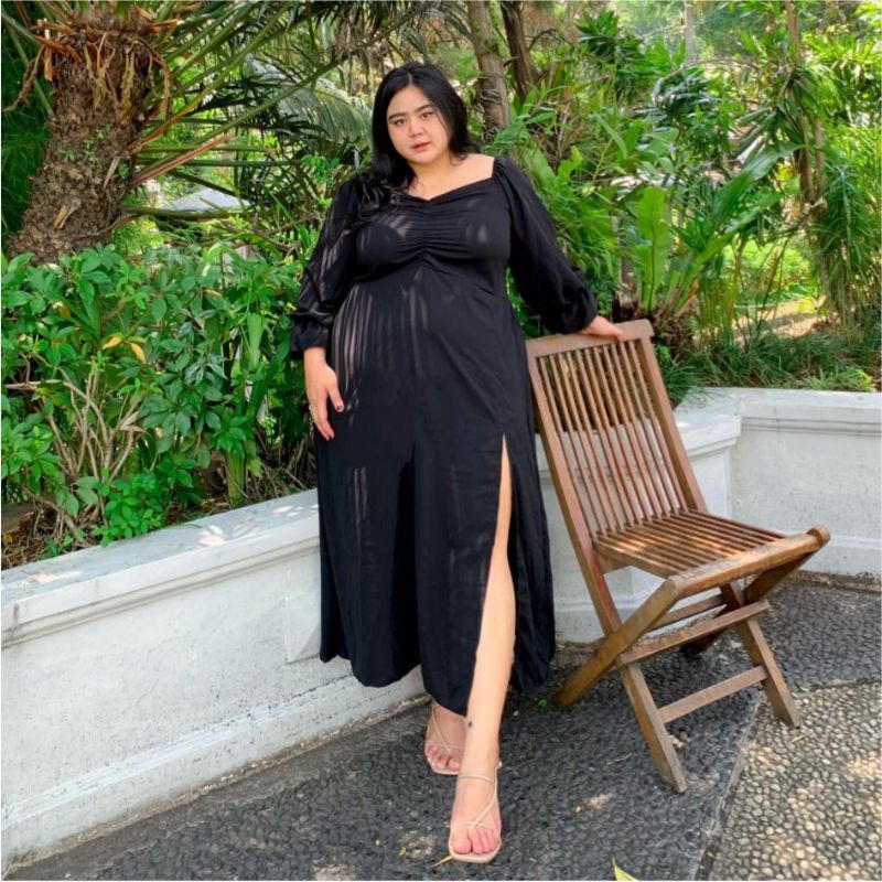 Kimberly Dress/Wanita A Line/BodyCon/Maxi Casual/Stylenya/BigSize