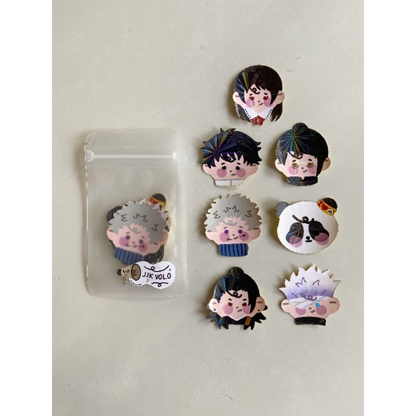 

Jujutsu Kaisen Vol 0 Sticker Pack Holo Laminated
