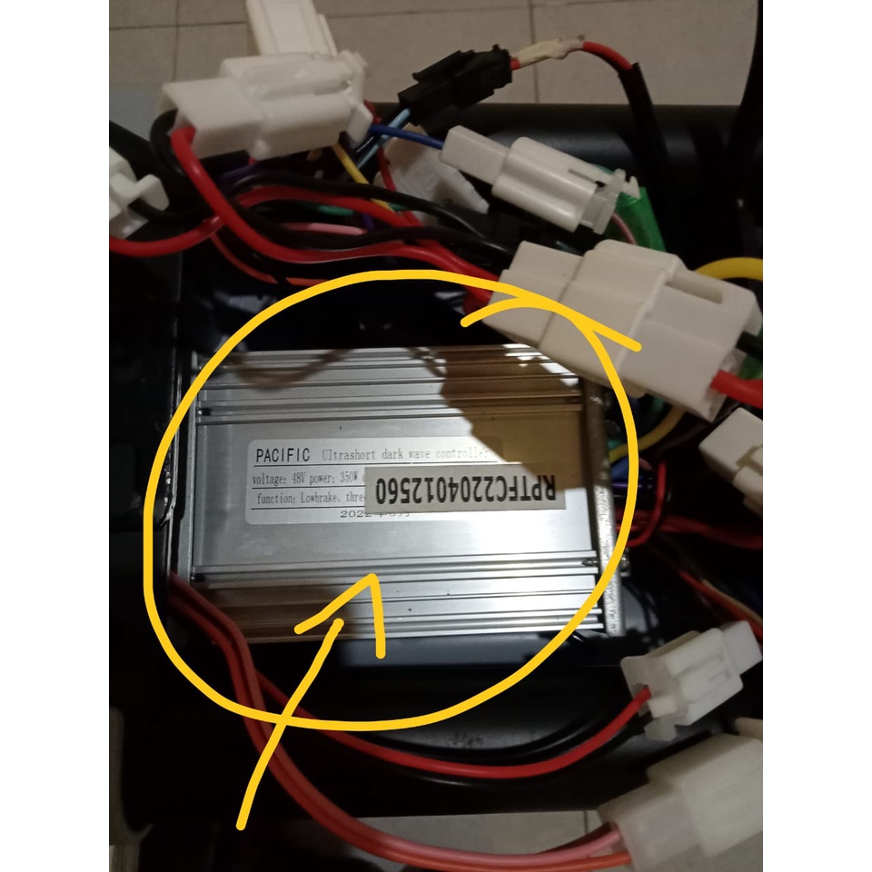 Controller Sepeda Listrik Pacific Skeleton