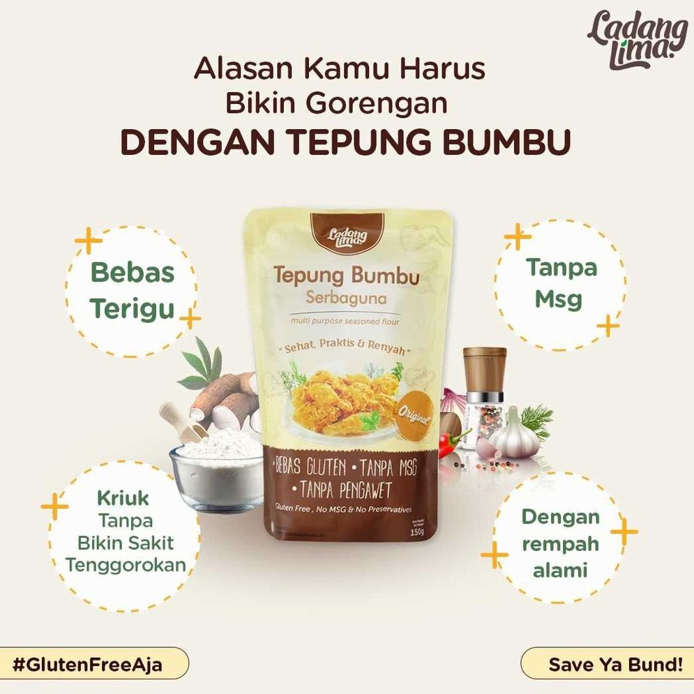 

TEPUNG BUMBU LADANG LIMA