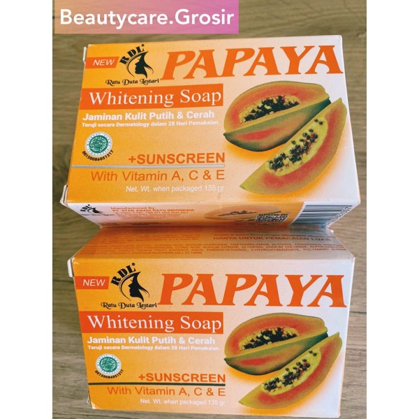 RDL Sabun Papaya Asli Original BPOM