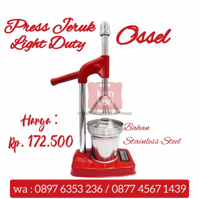 Press Jeruk Murah / Alat Peras Jeruk Murah Ossel