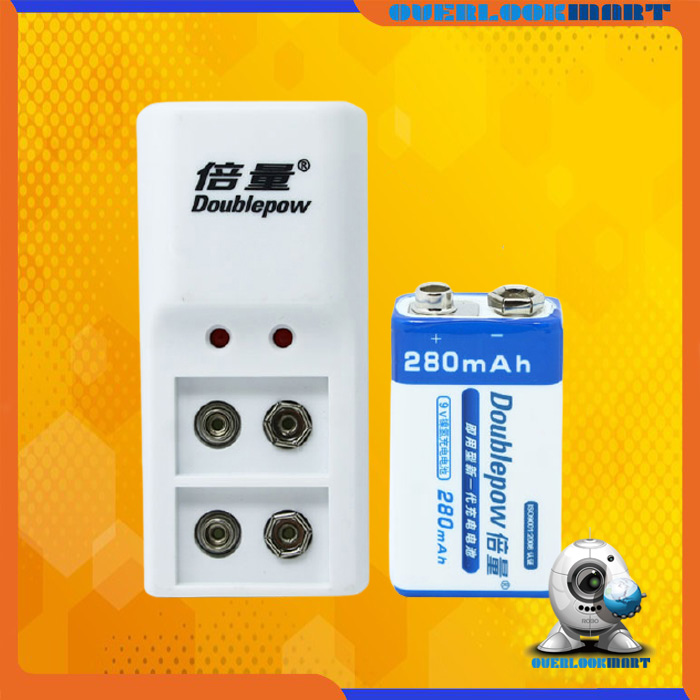 Charger + 9V 280mAh Battery