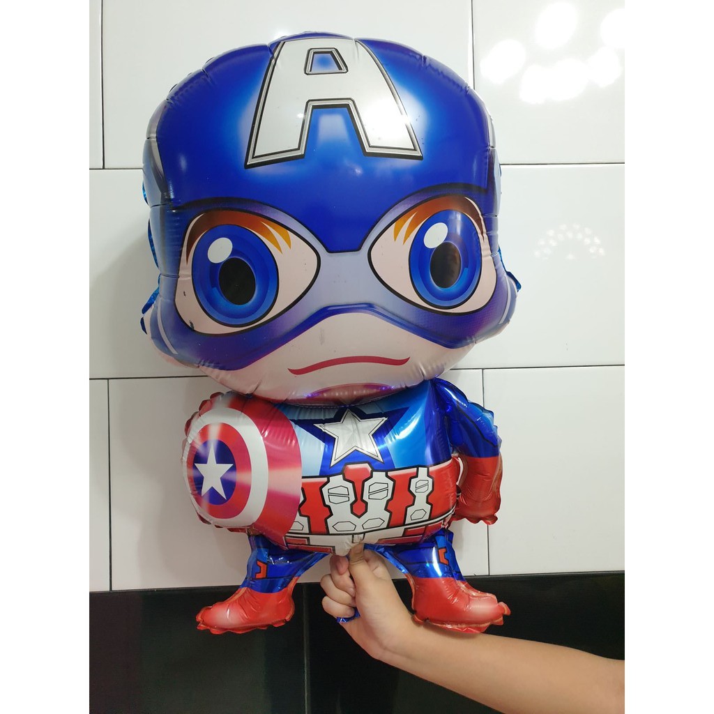Balon Karakter Foil / Balon Captain America / Balon Karakter jumbo / Balon