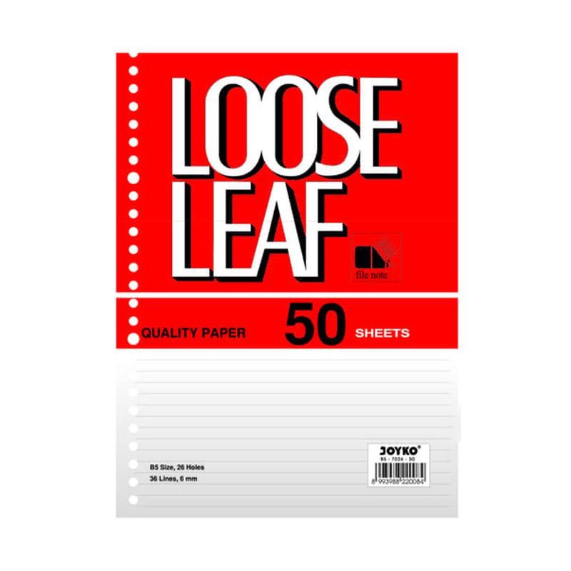 

Joyko Loose Leaf B5-7026-50 JK