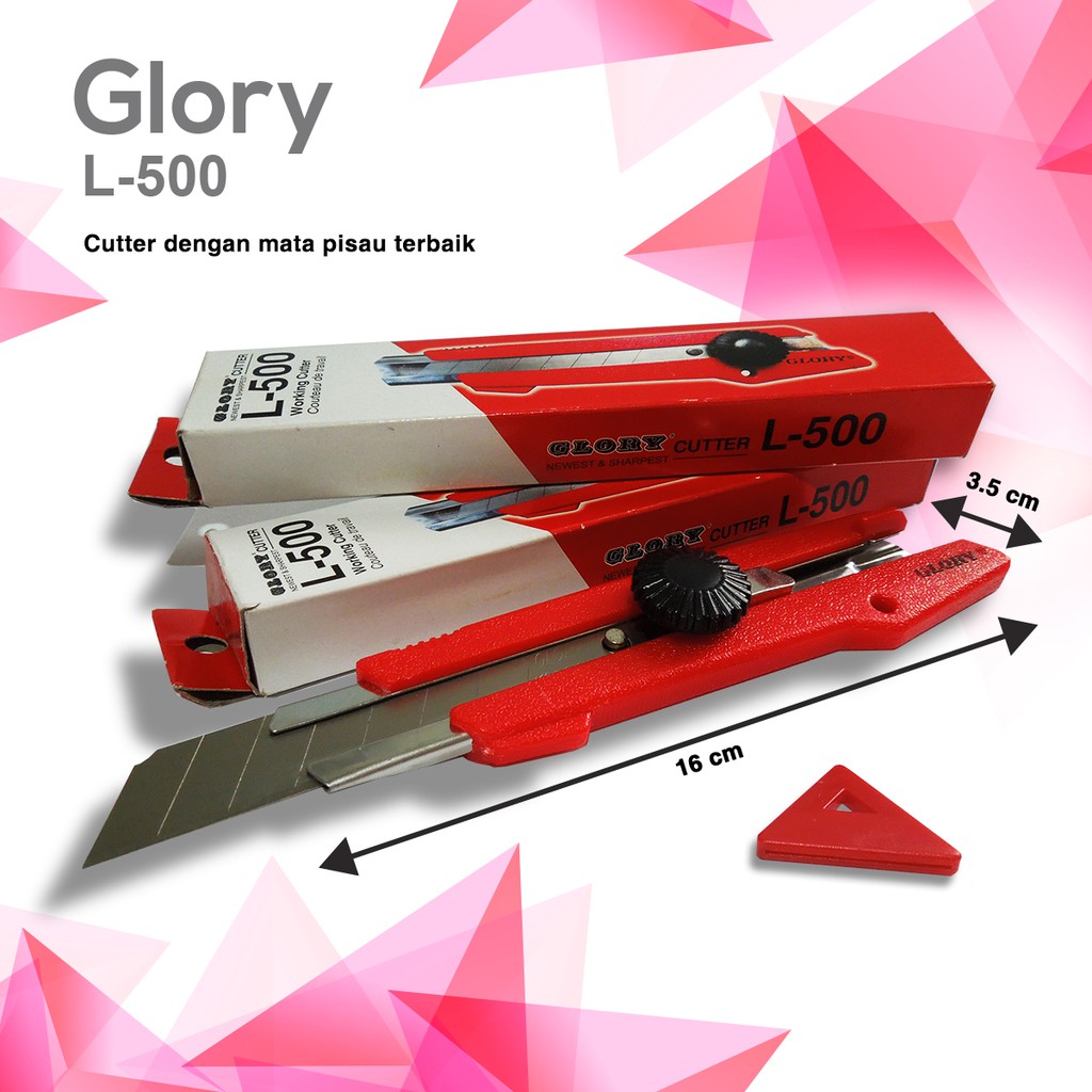 CUTTER GLORY L500S, SK5, double side